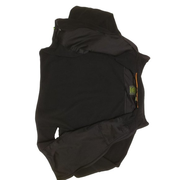 Timberland Fleece Jacket Full Zip Black Men's XXL - Picture 3 of 14